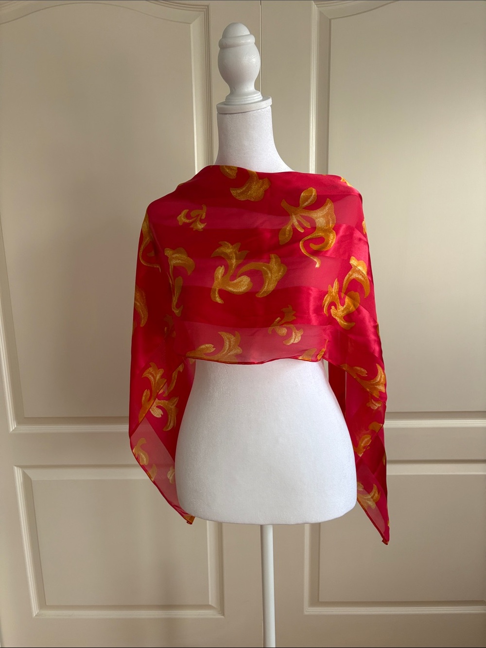 BROCHIER SOIERIES SILK SCARF